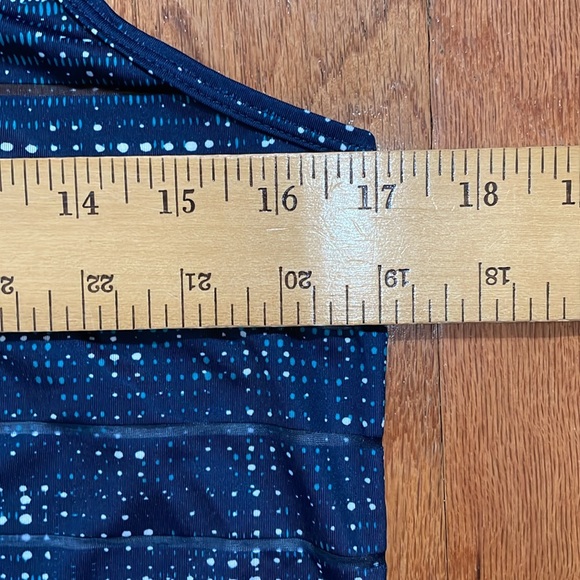 Zyia Active Women’s Tank Top Size Medium Blue White Green - Picture 4 of 11